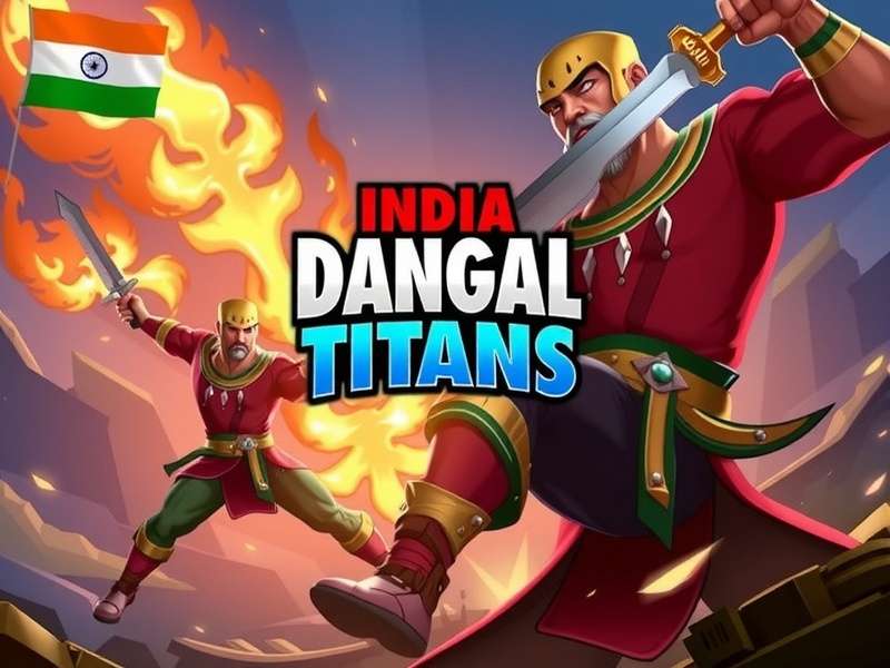 India Dangal Titans Game Cover